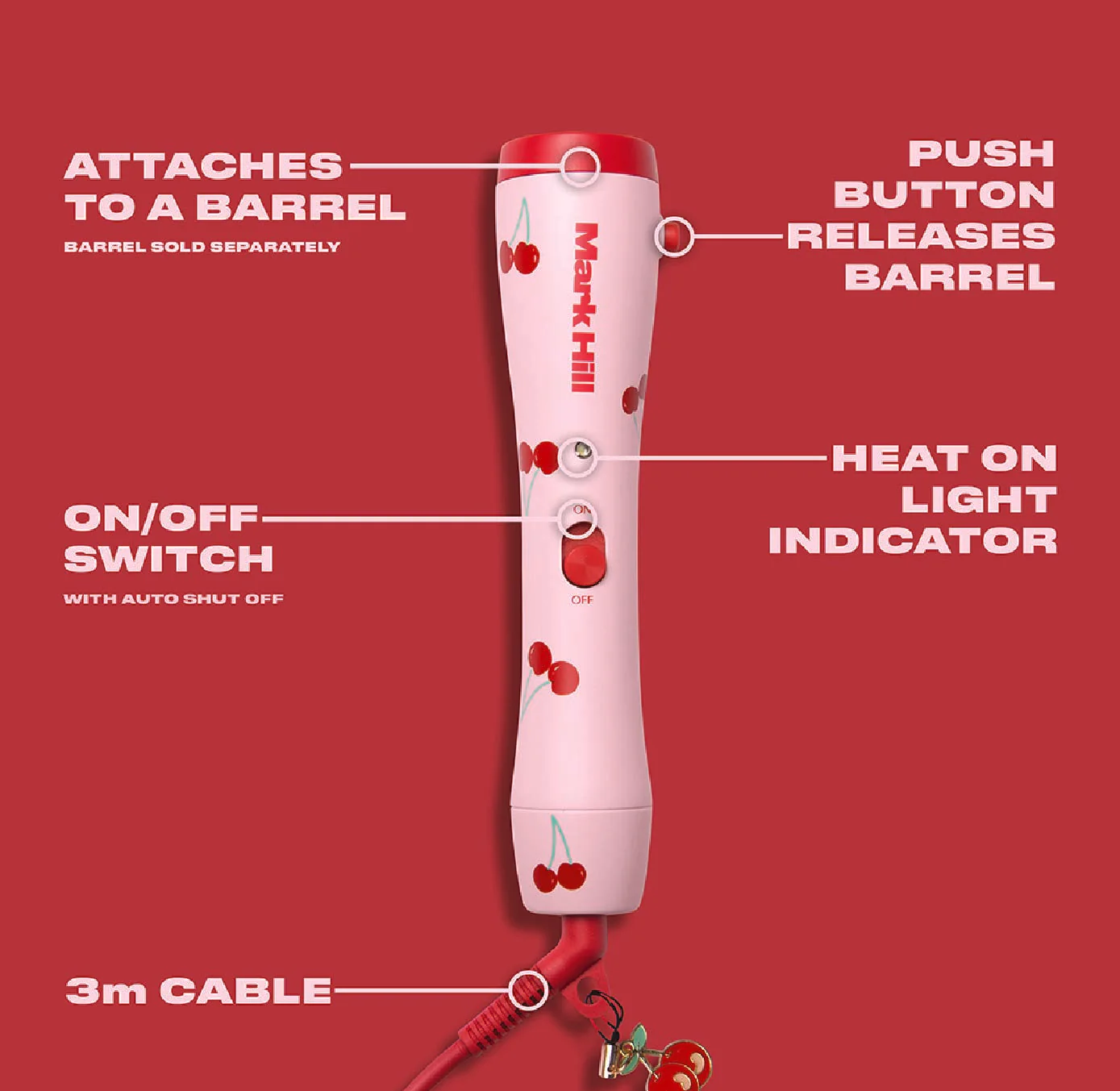 32mm Mermaid Waver + Handle - Image 4