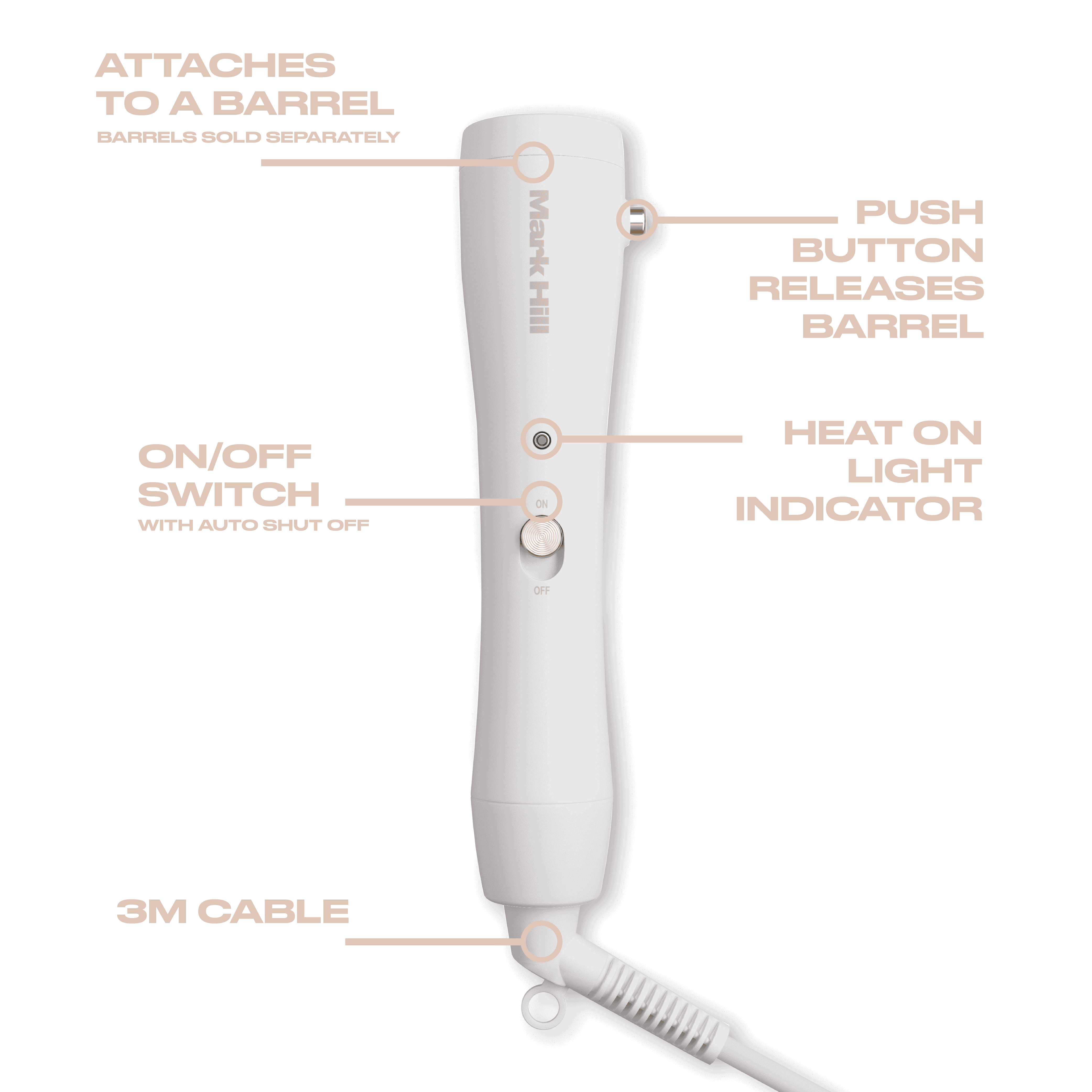 Wide Straightener 38mm Attachment + Handle - Image 4