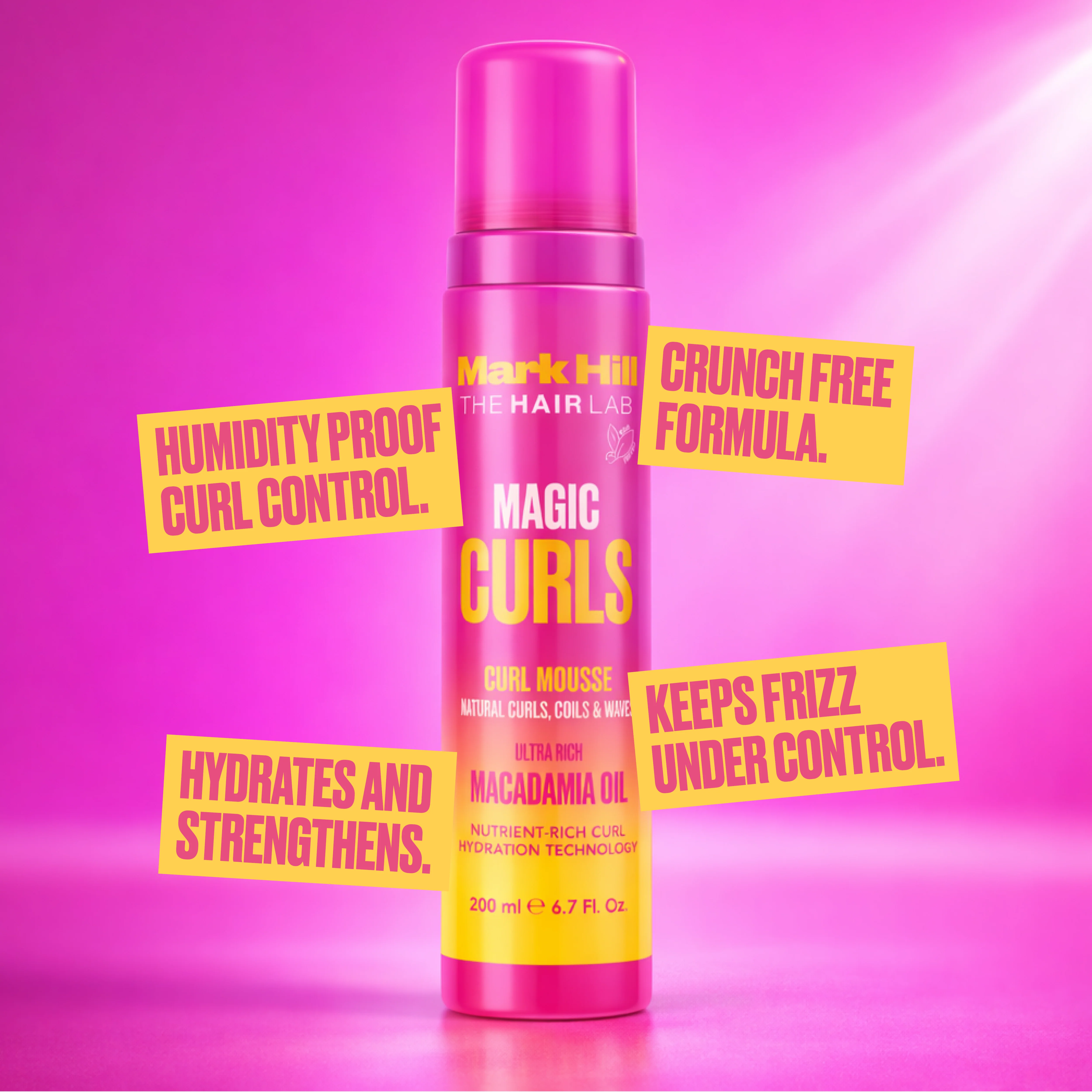 Magic Curls Mousse 200ml - Image 4