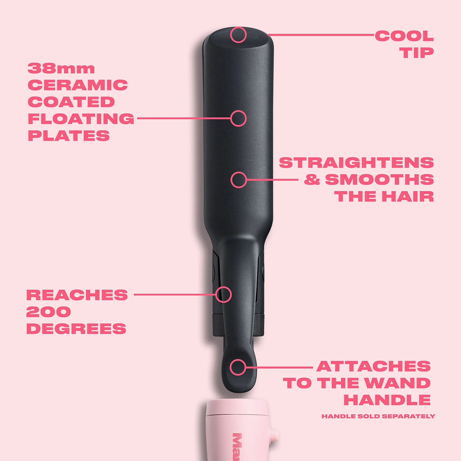 Wide Straightener 38mm Attachment - Image 3
