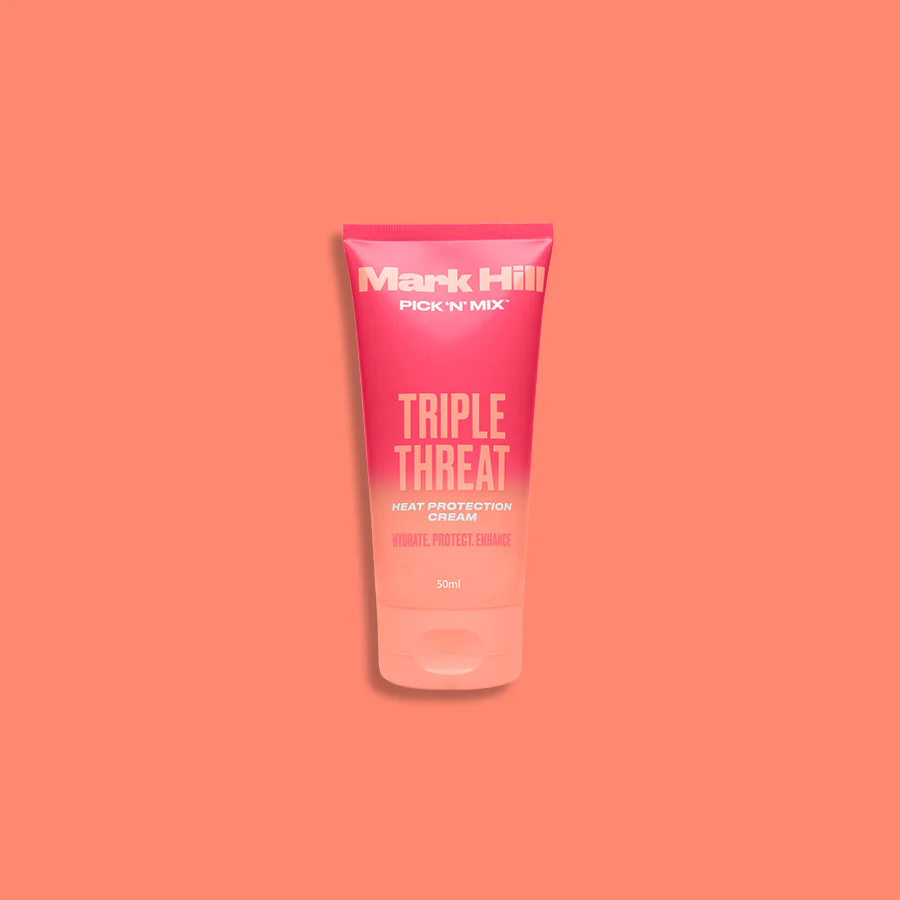 Travel Mini Triple Threat Heat Protection Leave In Cream 50ml - Image 2
